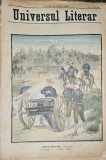 Revista Universul Literar nr.25/1898 pe coperta Artileria americana