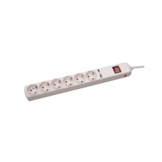 Prelungitor 3M 6P Protectie 2xUSB 3x1.5