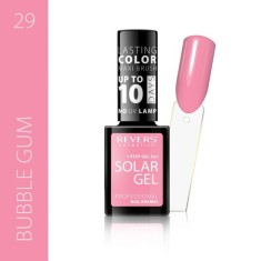 Lac de unghii Solar Gel, Revers, 12 ml, roz, nr 29, bubble gum foto
