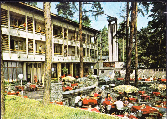 AMS - ILUSTRATA 784 RIMNICU VILCEA - MOTEL CAPELA 1978, CIRCULATA