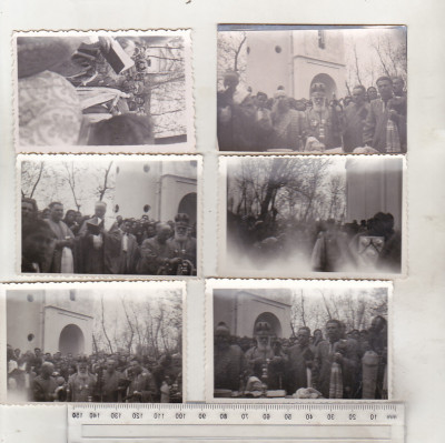 bnk foto - 6 poze sfintire biserica Costieni 1956 - episcopul Antim Angelescu foto