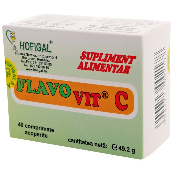 FLAVOVIT C 500MG 40CPR
