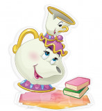 Figurina acrilica - Beauty and the Beast - Chip and Mrs Potts