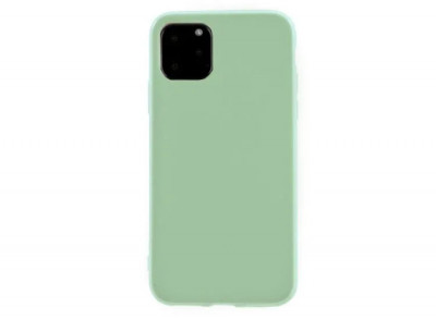 Husa iPhone 11 Pro Verde Silicon Slim protectie Carcasa foto
