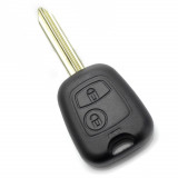 Citroen / Peugeot - Carcasa cheie cu 2 butoane Best CarHome, Carguard