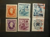 Set timbre Germania Boemia si Moravia Crucea Rosie Slovacia Hlinka 1941 1942 - A228