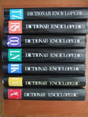 Dictionar Enciclopedic (complet, 7 volume A - Z ) foto