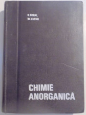 CHIMIE ANORGANICA,EDITIA A 3-A-E.BERAL,M.ZAPAN,BUC.1968 foto