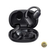 Casti Bluetooth Joyroom Open Ear JR-OE4 TWS, Negru, Microfon, Anulare Zgomot, USB-C, Autonomie 5h