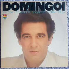 Vinil original SUA, Placido Domingo! Puccini, Donizetti, Massenet, Verdi, Cilea