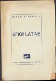 C995 Efigii latine de Marcel Romanescu, 1941, București