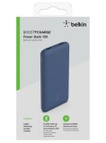 Belkin 10k Power Bank Usb-c 15w Dual Usb-a 15cm Usb-a To Usb-c Blue