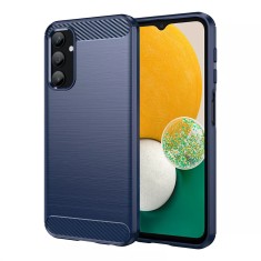 Husa carbon pentru samsung galaxy a13 5g / a04s, tech protects, blue foto