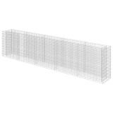 Cumpara ieftin Strat inaltat gabion, 450 x 50 x 100 cm, otel galvanizat