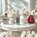 Set Cadou , zRasfatul Mamei, , Lumanare IepuraE Love RoE u, Momente Jasmine Royale 50 ml Amigo Sweet Peach Blossom 70 ml