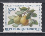 Austria 1972 - Congresul Internațional al Deținătorilor de Parcele de Grădină, MNH