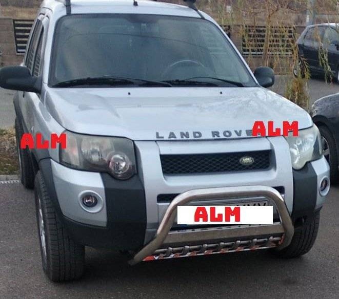 Bullbar inox cu suport de proiectoare ALM compatibil Land Rover Freelander  I 1996-2006 | Okazii.ro