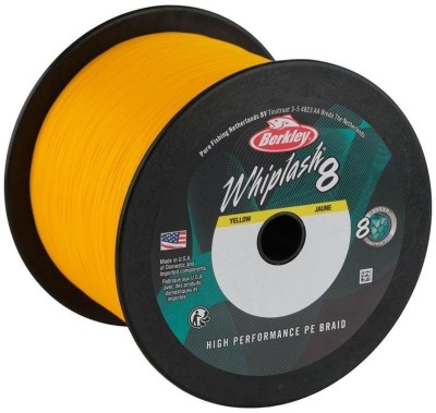 Fir Textil BERKLEY Whiplash 8 PE, Yellow, 2000m, 0.18mm, 23.3kg foto