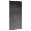 Perdea usa insecte bambus vidaXL 100x220 cm gri inchis. Plasa protectie muste tantari. Bariera eficienta, montare usoara. Casa, bucatarie, restaurant