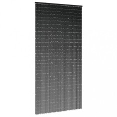 vidaXL Perdele ușă cu insecte gri &icirc;nchis 100x220 cm bambus 4017450