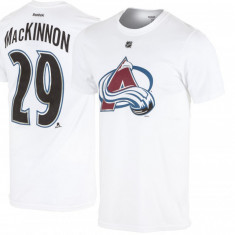 Colorado Avalanche tricou de bărbați Tee Flat Nathan MacKinnon - XS