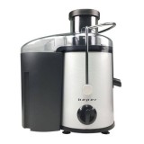 Storcator fructe si legume Beper, 500 W, 500 ml, 2 viteze, Negru/Argintiu