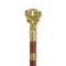Baston din lemn mahon cu cap de mort WS-116