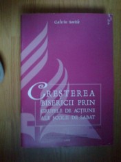 w0a Cresterea bisericii prin grupele de actiune ale scolii de sabat