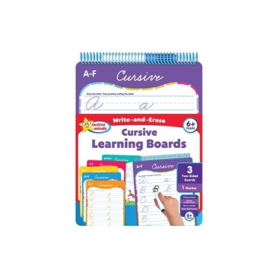 Active Minds Cursive Write-And-Erase Learning Boards foto