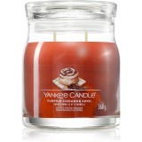 Yankee Candle Pumpkin Cinnamon Swirl lum&acirc;nare parfumată 368 g