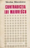 Contradictia lui Maiorescu, Editia a II-a