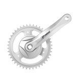 Pedalier Prowheel, 42T 3/32, brat 170mm, aluminiu, ax patrat Cod:45403SSSKRM