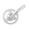 Pedalier Prowheel, 42T 3/32, brat 170mm, aluminiu, ax patrat Cod:45403SSSKRM