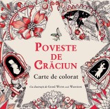 Poveste de Crăciun - carte de colorat