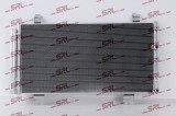 Condensator AC Lexus IS 2013; motor 2.5 V6, 3.5 V6, dimensiuni [mm]: 685x345x16, uscator integrat, iesire 10,1mm, intrare 15,4mm; 8846053030;
