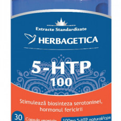 5 HTP 100 Zen Forte, 30 capsule, Herbagetica