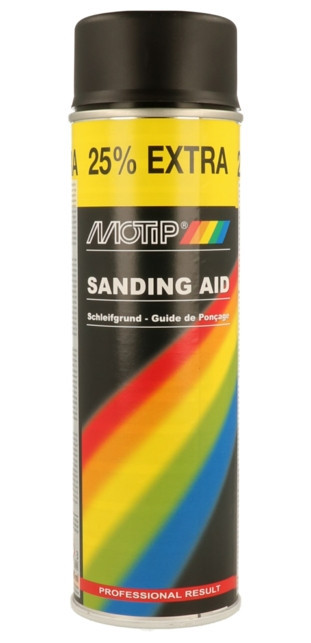 Spray Control Slefuire Negru Mat Motip Sanding Key Aid, 500ml