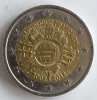 Moneda Franta - 2 Euro 2012 - 10 Ani de Euro, Europa