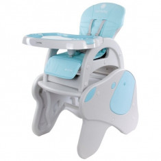 Scaun de masa Sun Baby 2 in 1 Catel - Blue foto