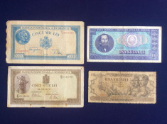 Bancnote Romania - Lot bancnote romane?ti (starea care se vede) (6) foto