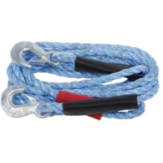 Chinga remorcare sufa ancorare si/sau ridicare chinga tractare 1450-2500kg tone, lungime 5m, prindere cu carlige culoare albastru