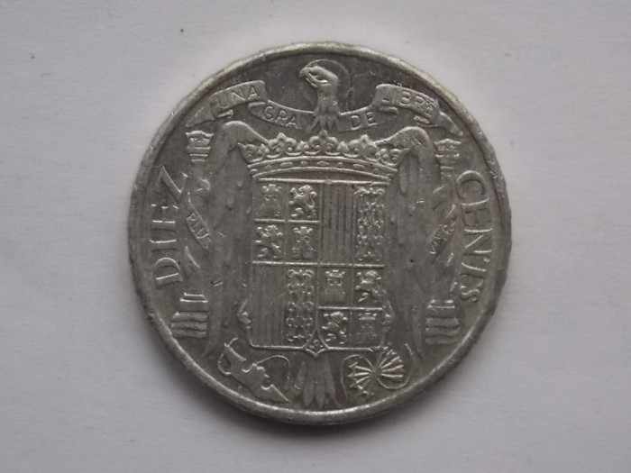 10 CENTIMES 1945 SPANIA