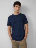 s.Oliver Tricou barbati, Regular Fit din amestec de in si bumbac, Bleumarin inchis, S