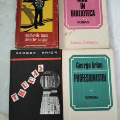 4 romane politiste George Arion