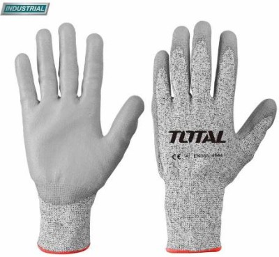 Manusi de protectie - PU + HPPE + textil - rezistente la taiere - XL (INDUSTRIAL) foto