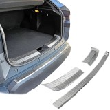 Set de 2 protectii bara spate si interior portbagaj mat premium pentru Dacia Duster III din 2024