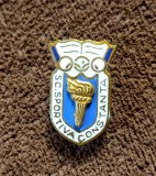 Insigna fotbal - Scoala Sportiva CONSTANTA (sistem prindere - tip brosa)