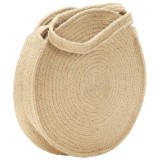 Cumpara ieftin Geantă de umăr, naturală ,iută, lucrată manual