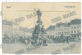 5557 - ARAD, Multi Vue, Romania - old postcard + 10 mini photocards - used - 1919, Circulata, Printata