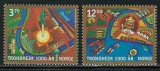 Norvegia 1997 - Orasul Trondheim, aniversare, serie neuzata